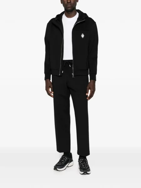 Pantaloni Yes London alergare cu cordon negru