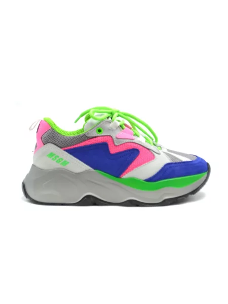 Sneakersy Msgm niebieskie