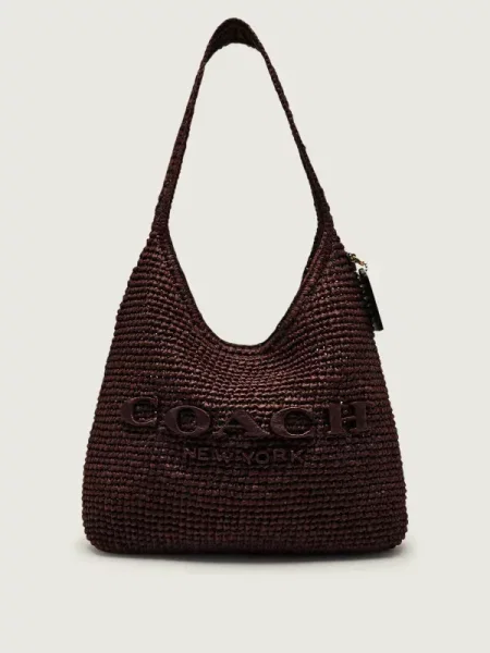 Coach geantă pentru femei din piele Brooklyn Shoudler Bag 28 maro