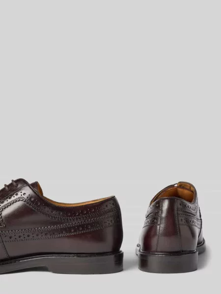 Buty derby z ażurowym wzorem model ‘Sherlock’ Digel