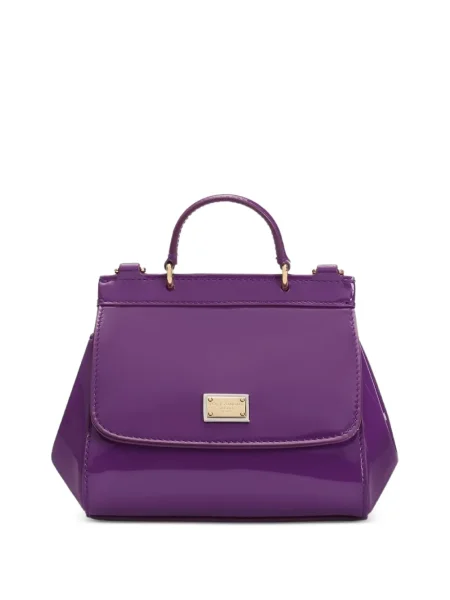 Dětska kabelka Dolce & Gabbana fialová