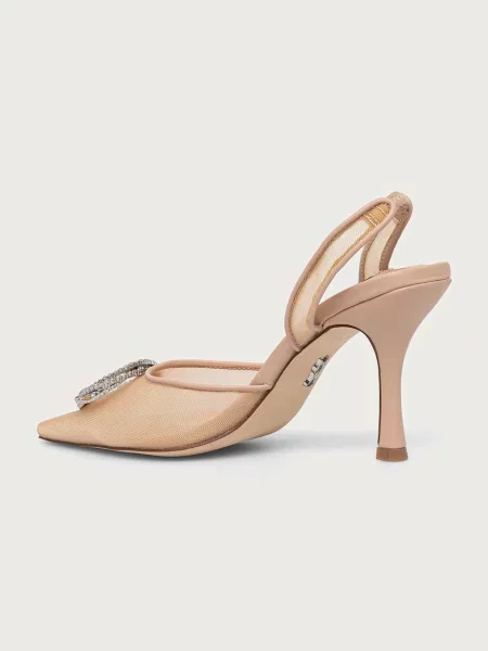 Tűsarkú félcipő Steve Madden bézs