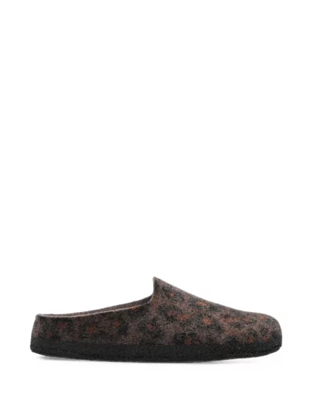 Мюли Birkenstock с принт с леопардов принт кафяво