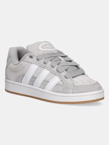 Adidas Originals sneakers din piele intoarsă Campus Beta barbati gri