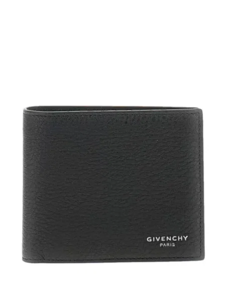 Kožni novčanik Givenchy crna