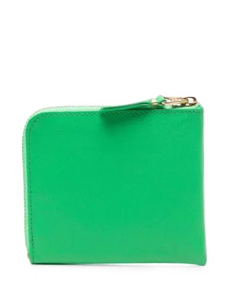 Portofel Comme Des Garçons Wallet din piele verde
