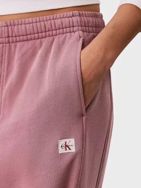 Махровые спортивные штаны Calvin Klein розовые