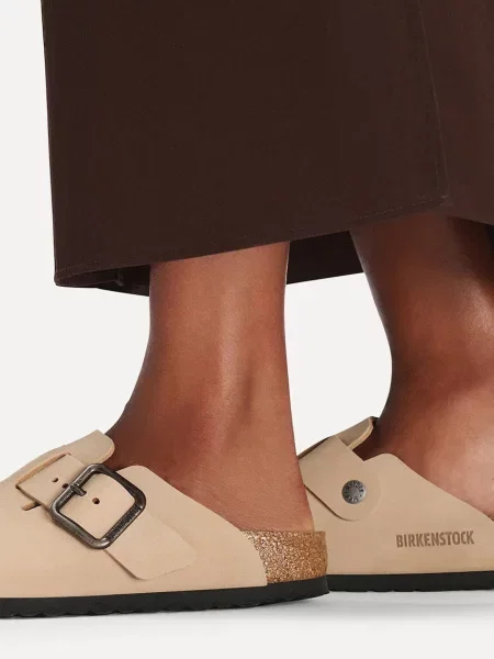 Мюли Birkenstock из нубука
