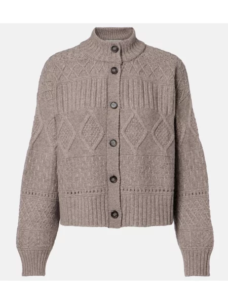Cardigan Altuzarra de lână gri