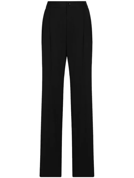 Pantaloni Dolce & Gabbana plisate negru