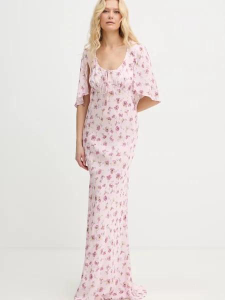 Twinset rochie din roz