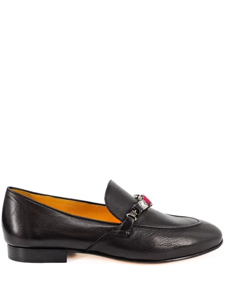 Pantofi loafer Madison.maison din piele negru