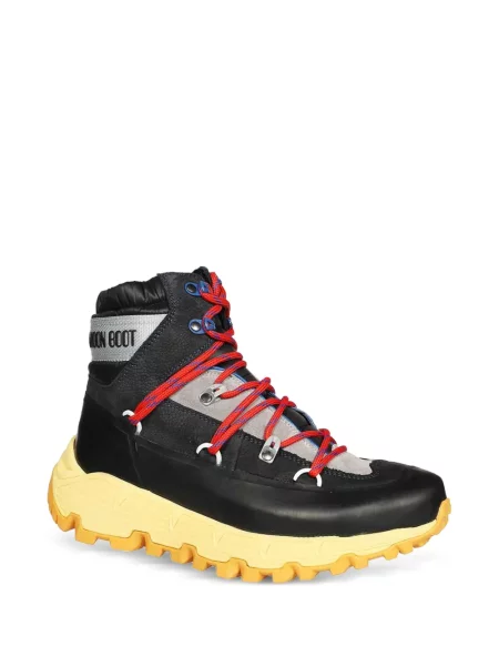 Cizme scurte Moon Boot biker negru