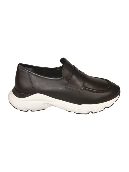 Sneakersy Tod's skórzane czarne