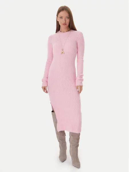 Patrizia Pepe Трикотажна сукня рожевий