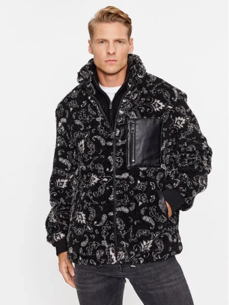 Guess Преходно яке черен