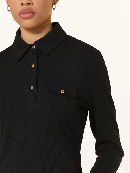 Barbour International Jerseyové Polo Tričko Ramona černá