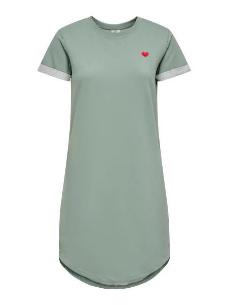 JDY Rochie JDYIVY verde deschis roșu