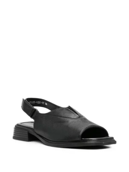 Sandale Sergio Moretti Firenze slingback cu bretele negru
