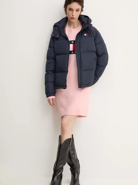 Tommy Jeans geacă cu puf pentru femei