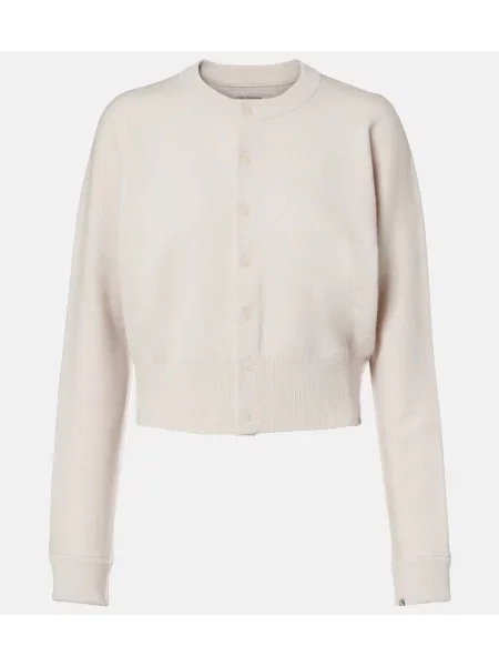 Cardigan Extreme Cashmere din cașmir alb
