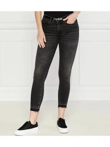 HUGO Blugi | Skinny fit gri