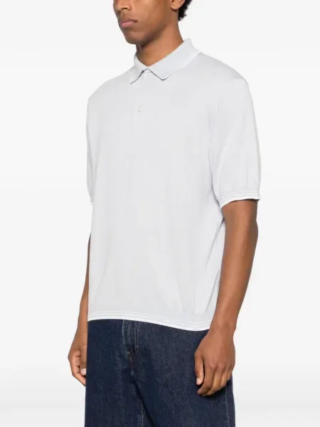Ριγέ polo Paul & Shark μπλε