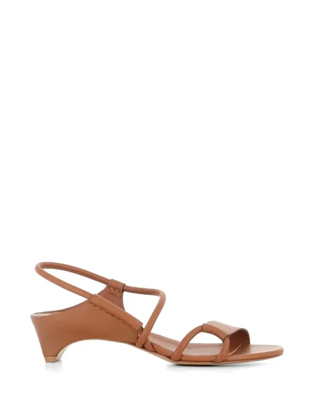 Sandály Del Carlo na ramínka hnědé