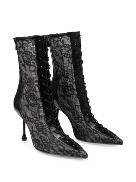 Cizme scurte Jimmy Choo negru