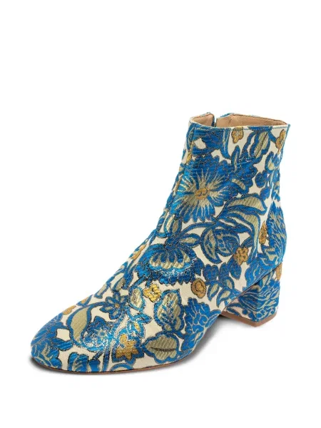 Kotníkové boty Tory Burch modré