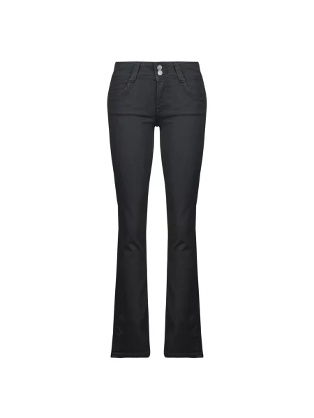 Ravne kavbojke Pepe Jeans črna
