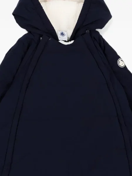Płaszcz dziecięcy Petit Bateau niebieski