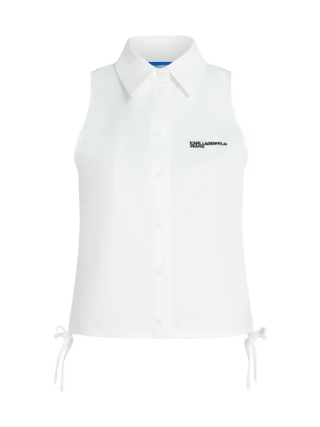 KARL LAGERFELD JEANS Bluză negru alb