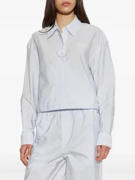 Bluză Alexander Wang cu autograf albastru