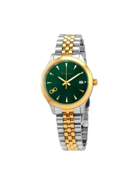 Zegarek Ferragamo zielony