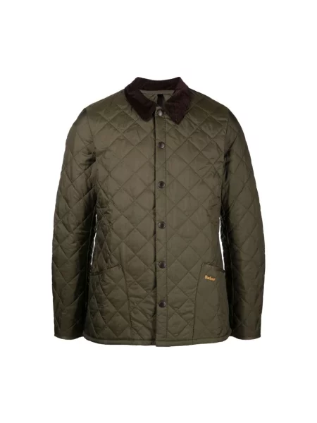 Barbour kurtka pikowana Mężczyźni S zielony