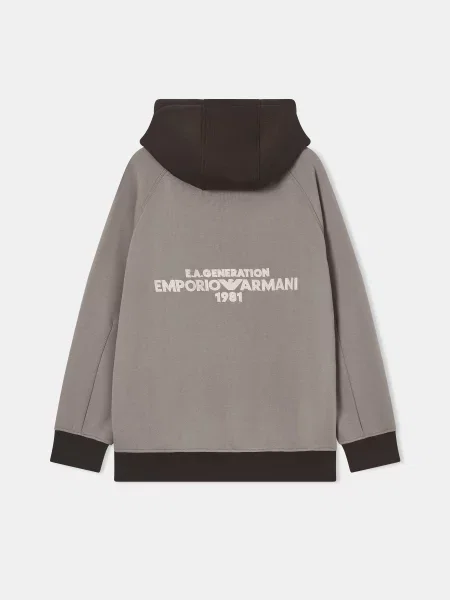 Худі Emporio Armani сірий