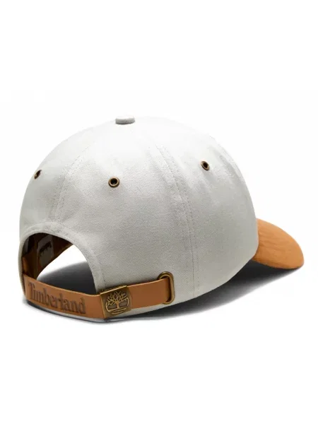 Czapka z daszkiem Timberland zamszowa