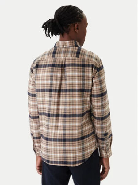 Jack & Jones Premium Košulja JPRBLUBARKLEY / mornarsko plava / bijela bež
