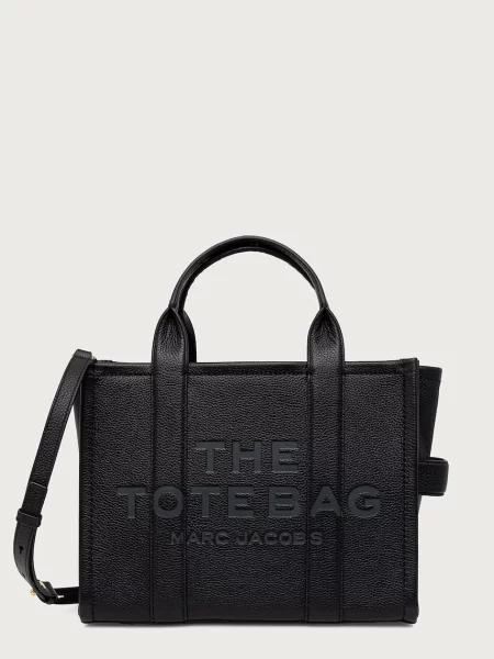 Geantă shopper Marc Jacobs din piele negru