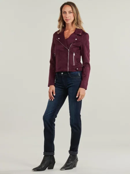 Prijelazna jakna Vero Moda bordo