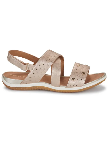 Pantofi Geox auriu