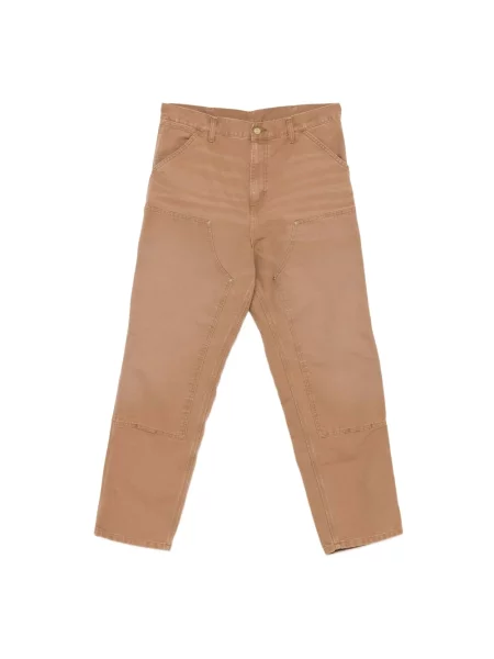 Jeansy Carhartt Wip brązowe