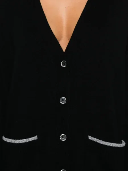 Cardigan Pinko tricotate negru