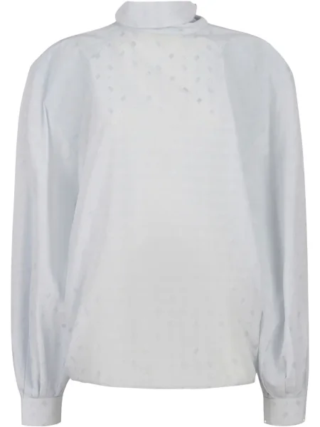 Kołnierzykowy bluzka Marni niebieska