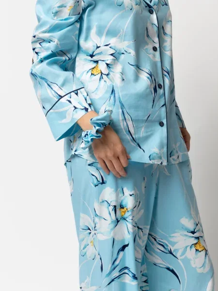 Пижама Cyberjammies из модала голубая