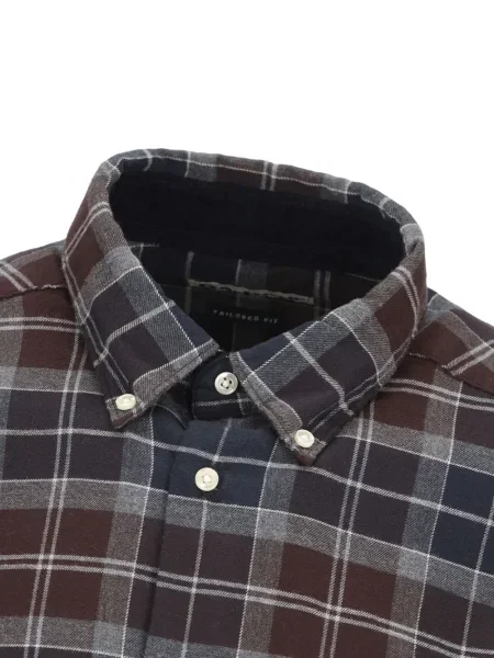Cămașă Barbour în carouri gri