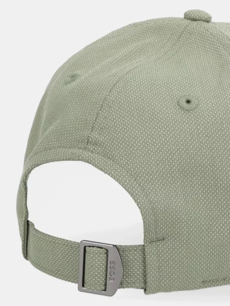 Шерстяная кепка Boss зеленая