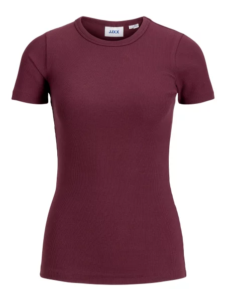 JJXX Tricou JXFrankie vin roșu