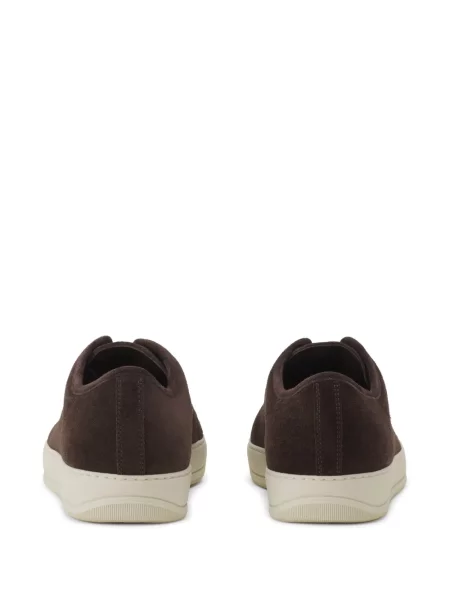 Fűzős csipkés sneaker Lanvin barna
